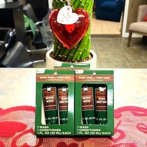 b-pure Beard wash & conditioner 1 Fl.OZ each new in original packaging
